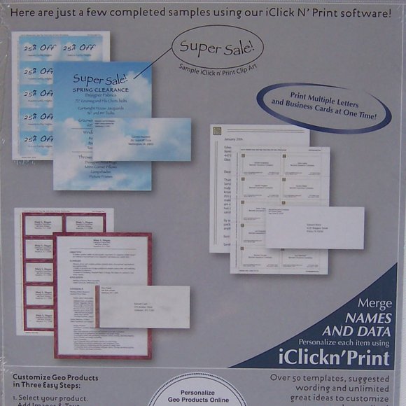 GEOGRAPHICS Marble Butterfly GeoPaper (100 sheets) - Picture 4 of 5